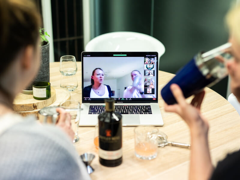 How Virtual Cocktail Making Classes Bring the Party Home